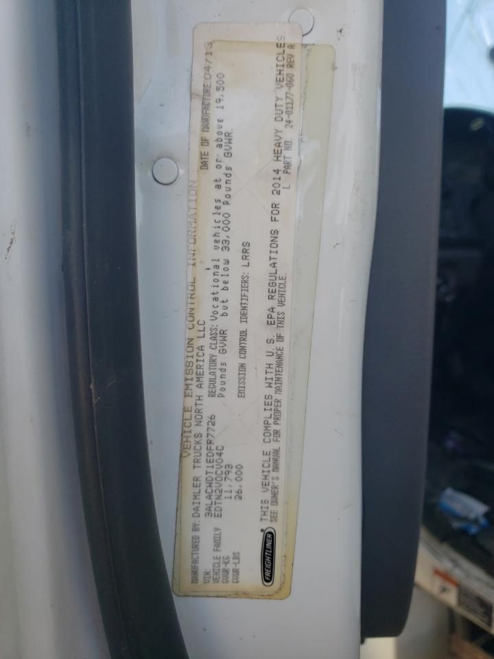 2014 Freightliner Business Class M2 BOX Truck