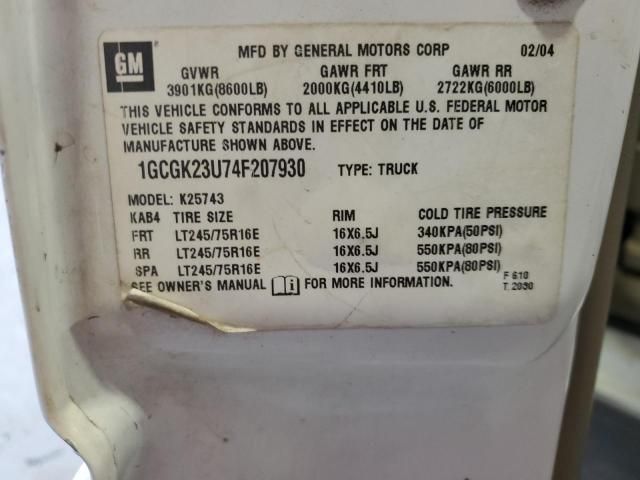 2004 Chevrolet Silverado K2500