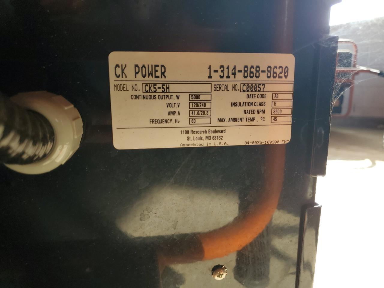 2015 Ck Power CK5-5H Generation