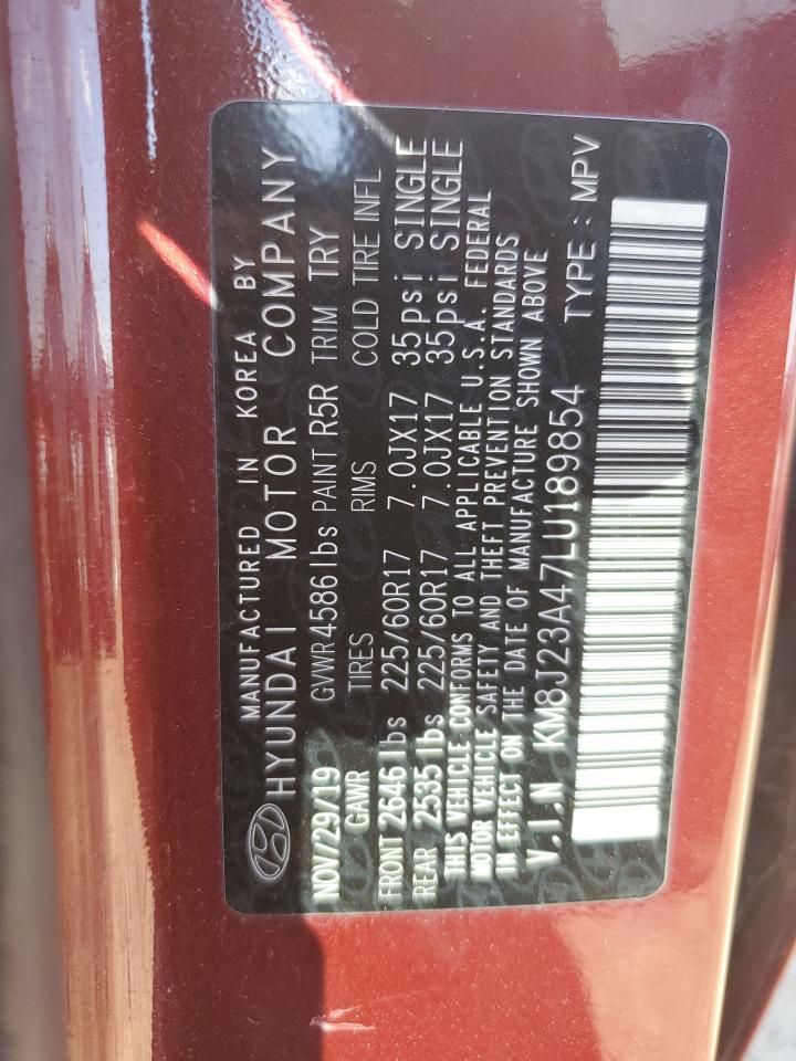 2020 Hyundai Tucson se