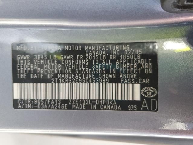 2005 Toyota Corolla Matrix XR