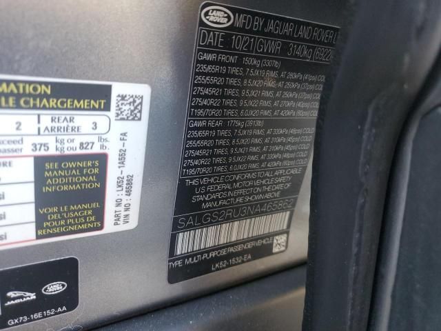 2022 Land Rover Range Rover HSE Westminster Edition