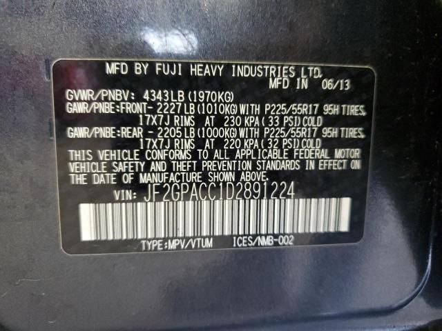 2013 Suba RU XV Crosstrek 2.0 Premium