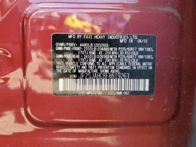 2015 Subaru Forester 2.5I Limited