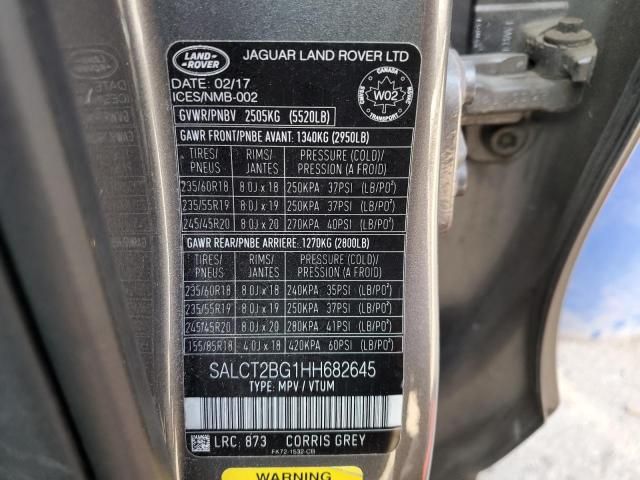 2017 Land Rover Discovery Sport HSE Luxury