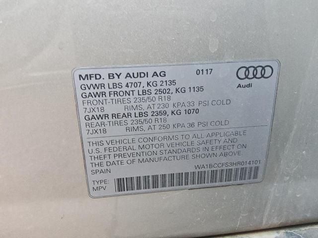 2017 Audi Q3 Premium