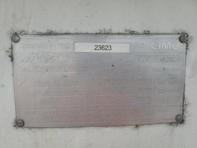2017 Cimc Reefer Trailer 2017 Cimc 1RBR5305 Refrigerated Van Trailer