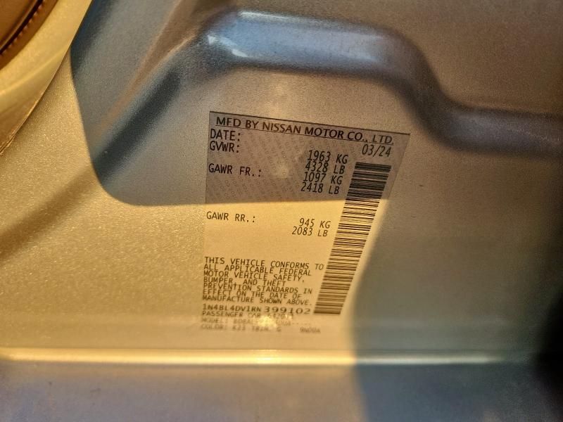 2024 Nissan Altima SV