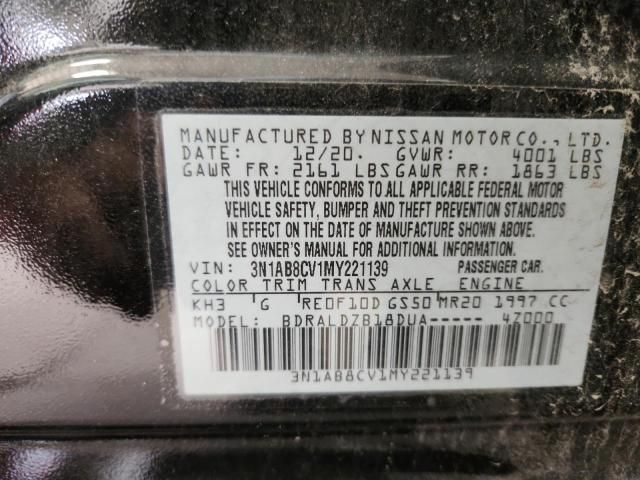 2021 Nissan Sentra SV