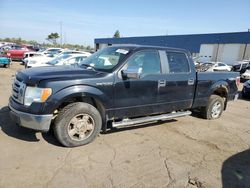 Salvage trucks for sale at Woodhaven, MI auction: 2010 Ford F150 Supercrew