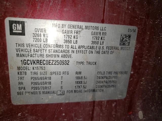 2014 Chevrolet Silverado K1500 LT