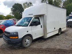 Salvage trucks for sale at Davison, MI auction: 2021 Chevrolet Express G3500
