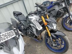 Salvage motorcycles for sale at Mcfarland, WI auction: 2021 Suzuki GSX-S750 M