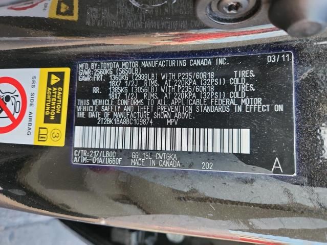 2011 Lexus RX 350