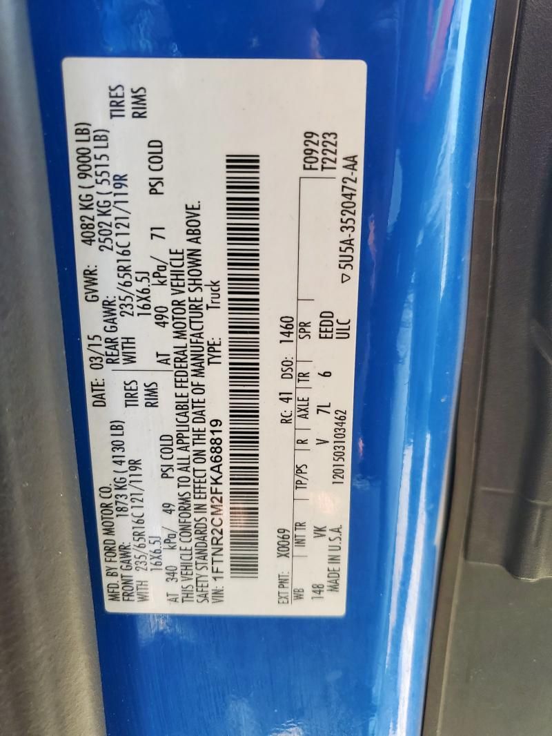 2015 Ford Transit T-250
