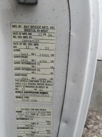 2004 Chev Express Commercial C