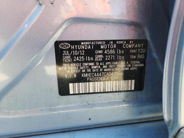 2012 Hyundai Sonata Hybrid