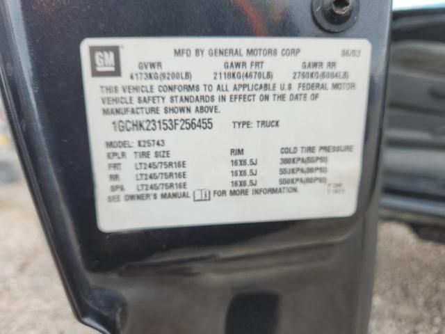2003 Chev Rolet Silverado K2500 Heavy Duty