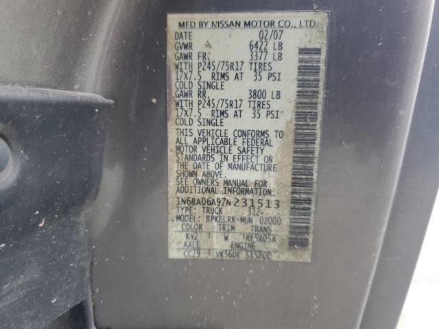 2007 Nissan Titan XE