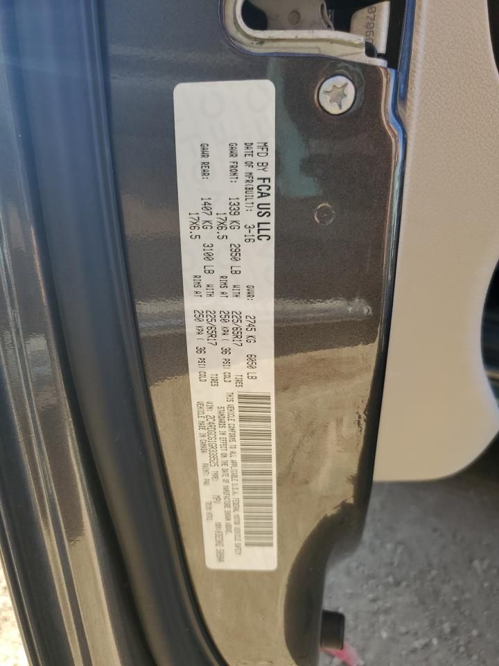 2016 Dodge Grand Caravan sxt