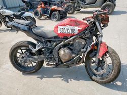 Salvage motorcycles for sale at Wilmer, TX auction: 2017 Honda CBR500 R
