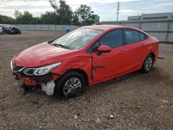 Chevrolet Cruze ls salvage cars for sale: 2018 Chevrolet Cruze LS