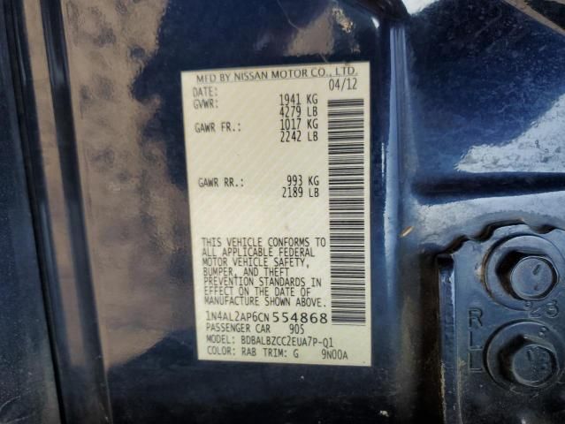 2012 Nissan Altima Base