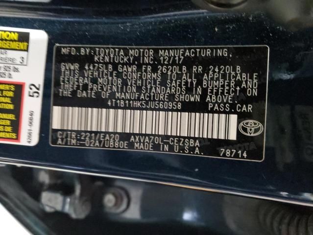 2018 Toyota Camry L
