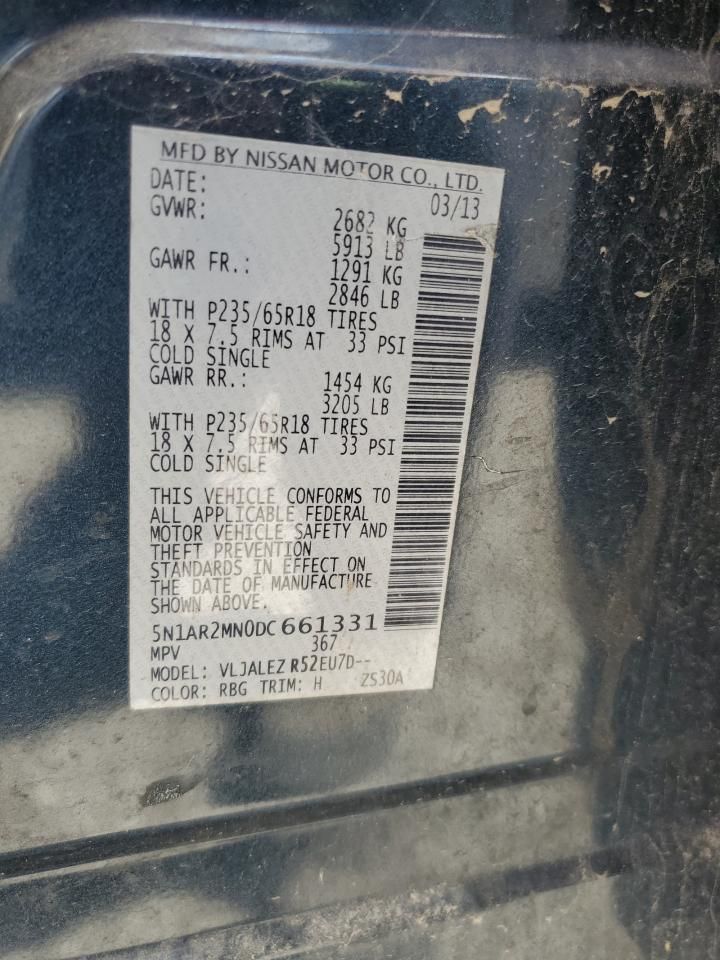 2013 Nissan Pathfinder s