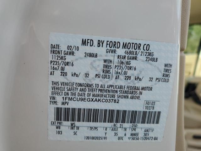 2010 Ford Escape Limited