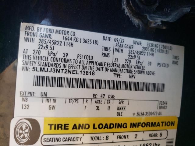 2022 Lincoln Navigator l