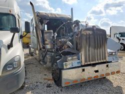 Salvage cars for sale from Copart San Antonio, TX: 2005 Kenworth W900 Semi Truck