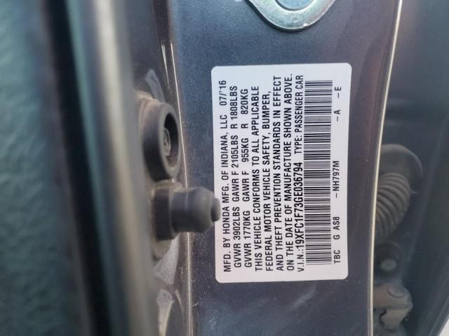 2016 Honda Civic EXL