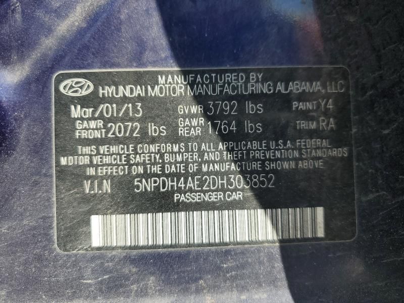 2013 Hyundai Elantra GLS