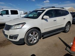 Chevrolet salvage cars for sale: 2015 Chevrolet Traverse LTZ