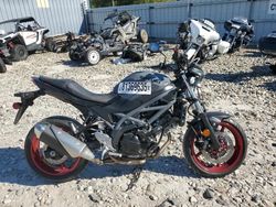 Salvage motorcycles for sale at West Warren, MA auction: 2023 Suzuki SV650