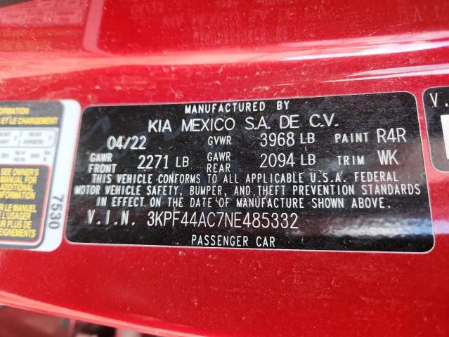 2022 KIA Forte gt
