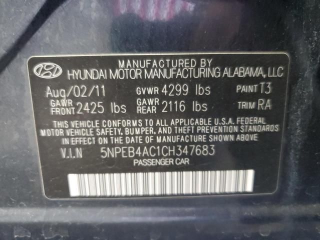 2012 Hyundai Sonata GLS