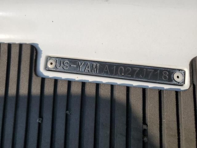 2018 Yamaha Waverunne