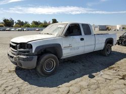Salvage trucks for sale at Martinez, CA auction: 2005 GMC Sierra C2500 Heavy Duty