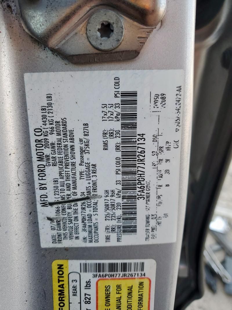 2018 Ford Fusion SE