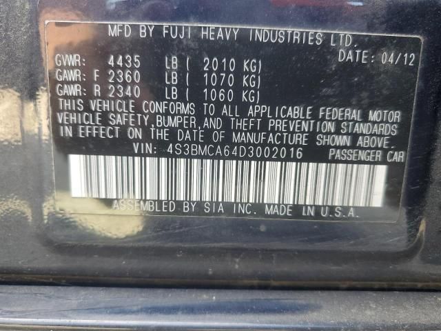 2013 Subaru Legacy 2.5I