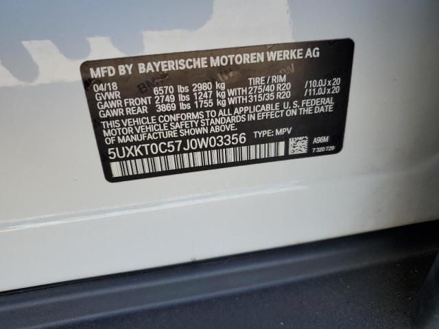 2018 BMW X5 XDRIVE4