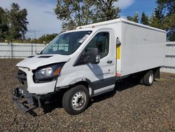 Salvage trucks for sale at Portland, OR auction: 2017 Ford Transit T-350 HD