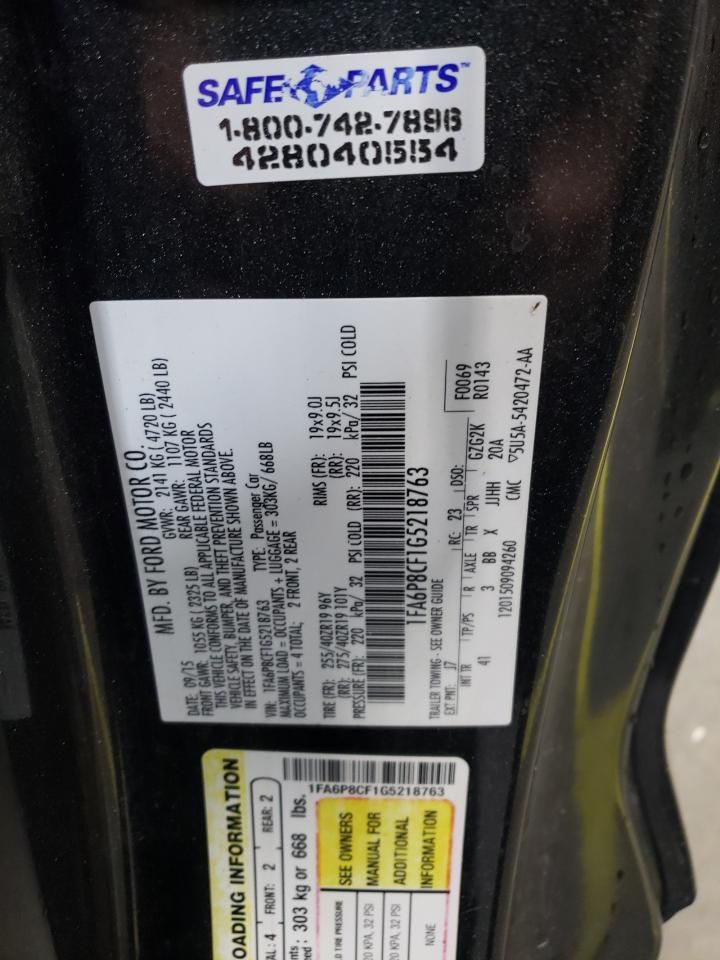 2016 Ford Mustang gt