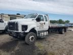 2019 Ford F650 Super Duty Flatbed Truck