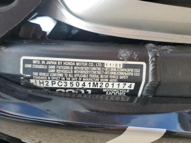 2001 Honda CBR600 F4