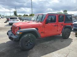 Jeep salvage cars for sale: 2024 Jeep Wrangler Sport