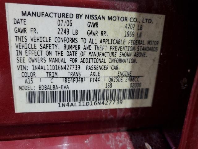 2006 Nissan Altima S