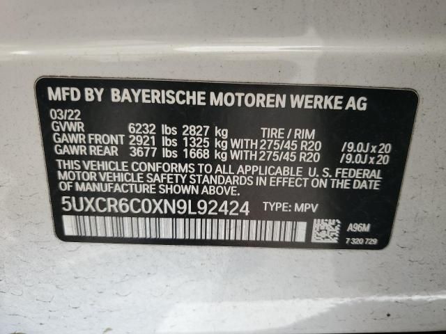 2022 BMW X5 XDRIVE40I